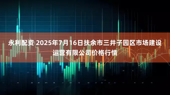 永利配资 2025年7月16日扶余市三井子园区市场建设运营有限公司价格行情
